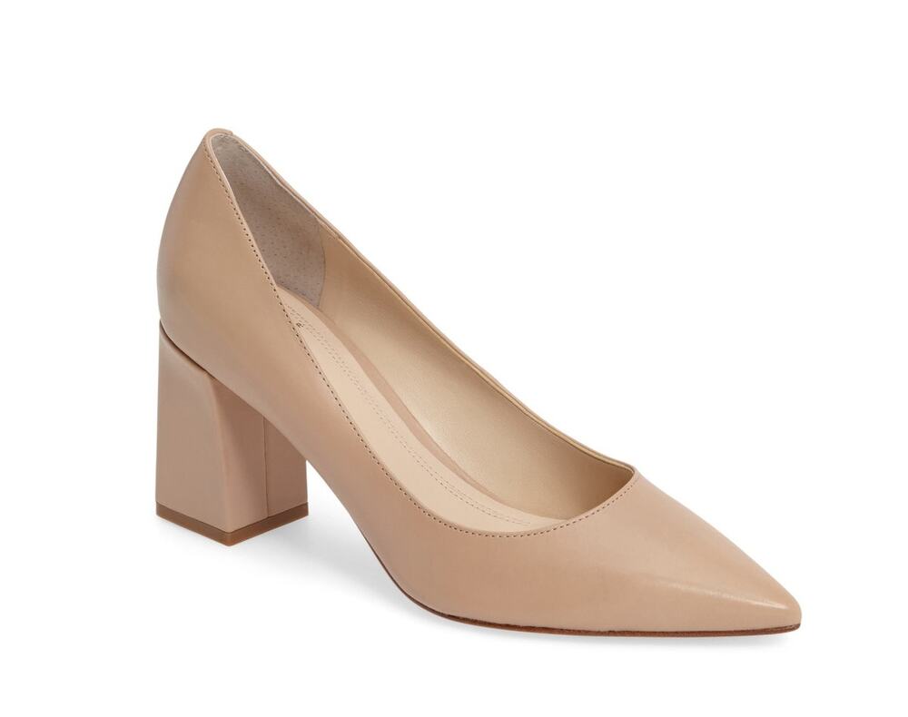 Marc Fisher Sleek Lite Latte Zala Pumps Size 7.5 M